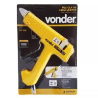 Pistola de Cola Quente Profissional 12mm Vonder 127/220v